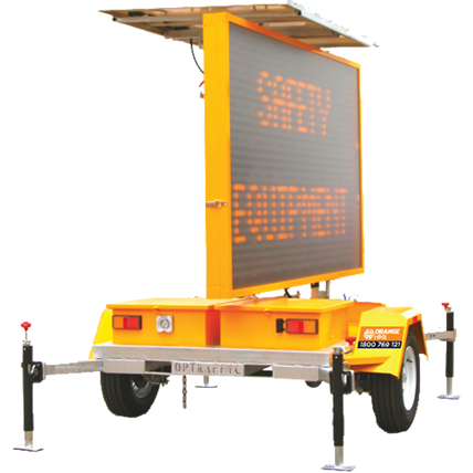 Variable Message Sign C Size VMS Trailer