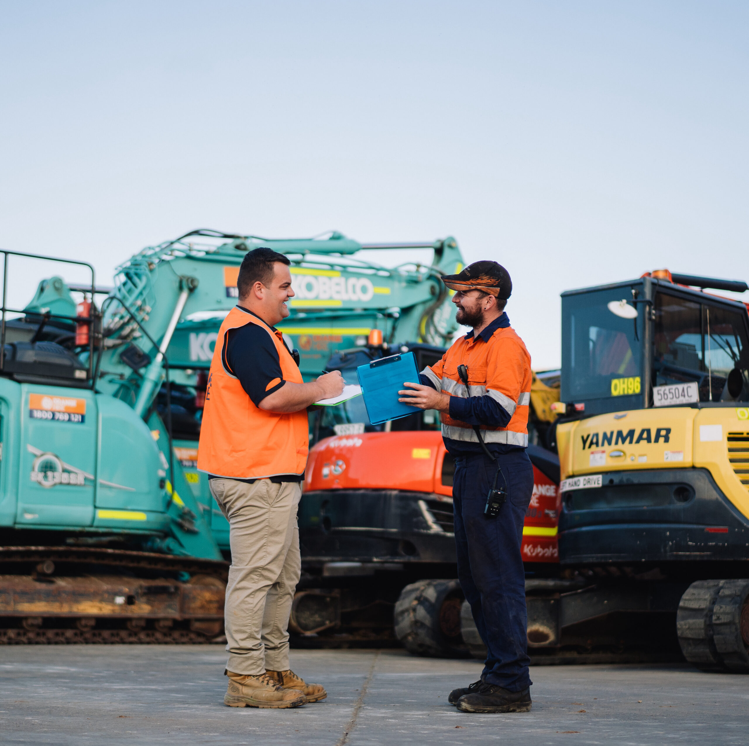 to the NewLook Orange Hire site Orange Hire