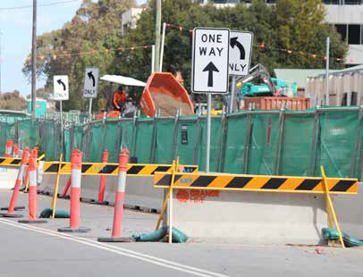 jersey barriers