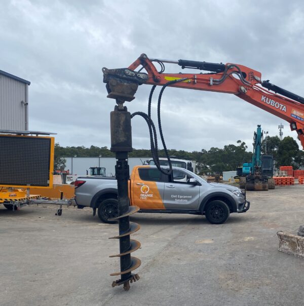 Excavator Auger Drive